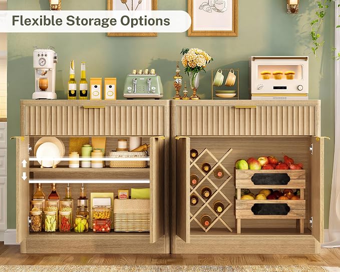 TEENFON 31.5" W Storage Cabinet - Image 3