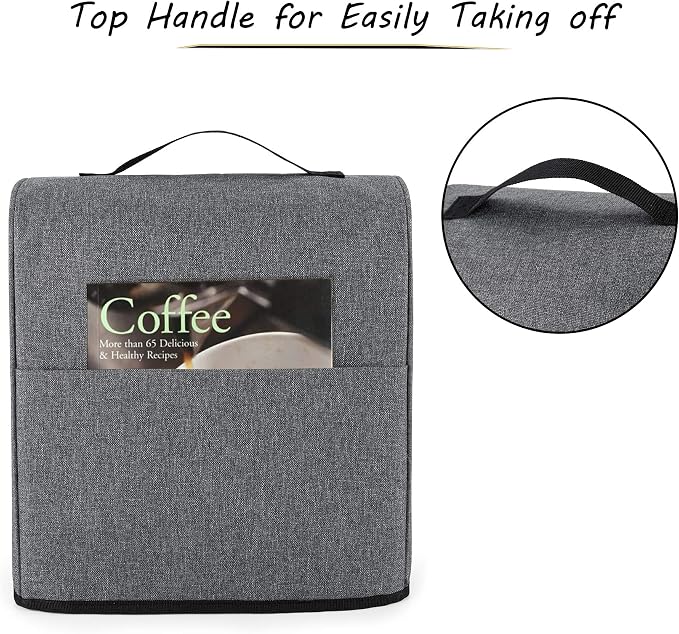 CURMIO Coffee Maker Dust Cover Compatible - Image 4