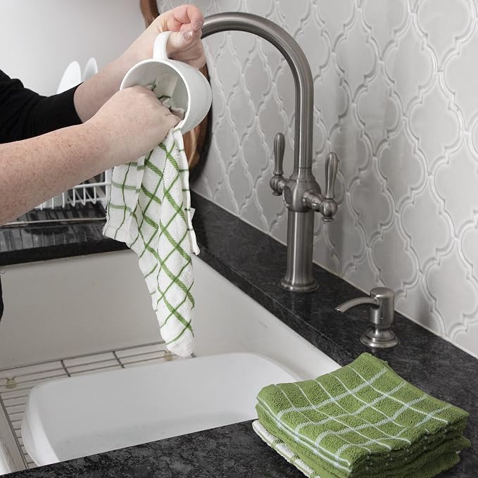 Ritz Premium 3-Pack Kitchen Towel & 6-Pack Dish Cloth Set - Image 5
