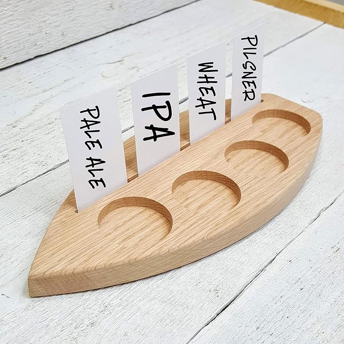 Customizable Beer Flight Sampler Paddle Board Surfboard Shape. - Image 5