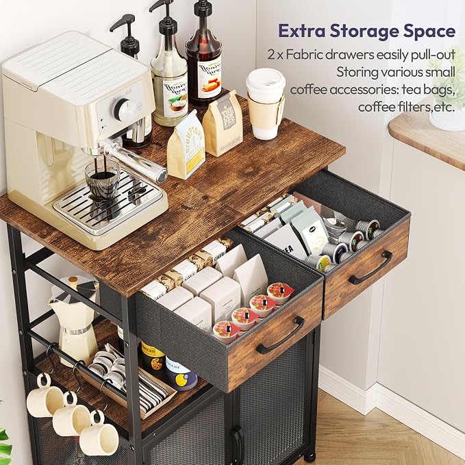 SWTYMIKI Coffee Bar Cabinet - Image 7