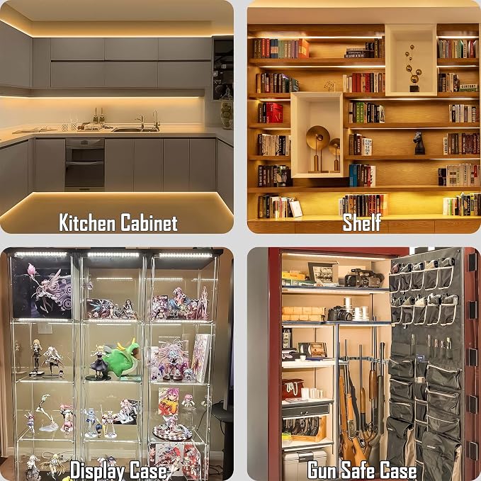 Under Cabinet Lights, Plug in, Seamlessly Linkable 12 Inch, 6 - Image 5