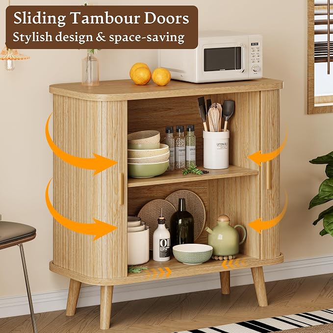 Xixini Sideboard Buffet Cabinet - Image 5