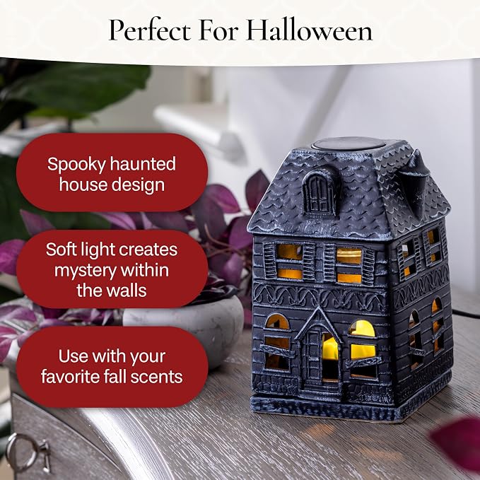 Candle Warmers Etc. Haunted Mansion Canopy Fragrance Warmer – Use - Image 4