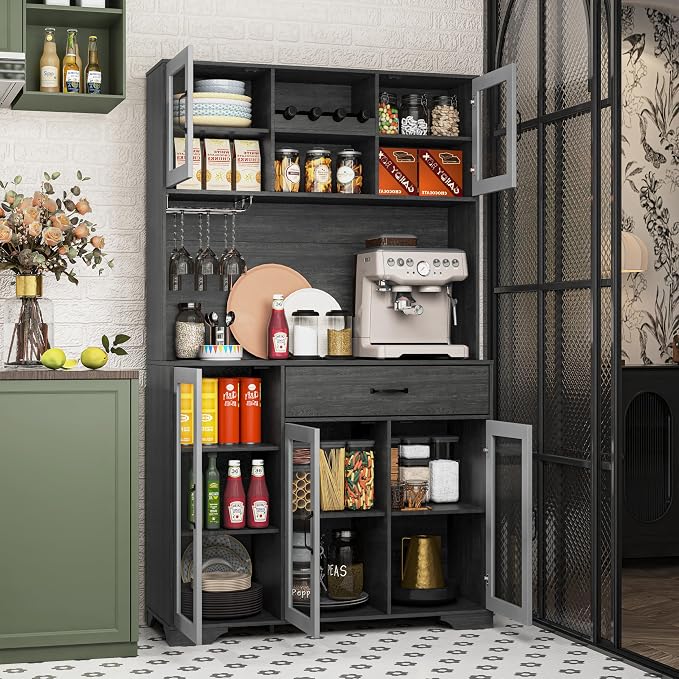 Fatmok 71" Tall Pantry Cabinet - Image 6