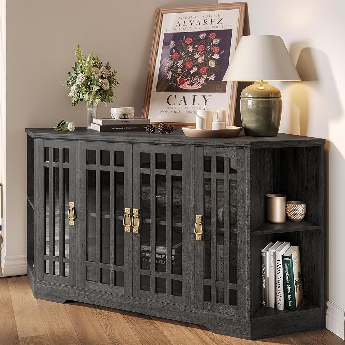 IRONCK Corner TV Stand for TVs up to 60 Inch - Image 3