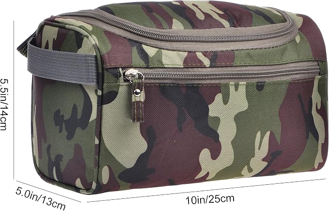 Vercord Mens Toiletry Bag Wash Travel Small Shaving Dop Kit Shower Bathroom - Image 3
