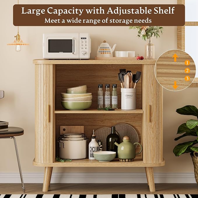 Xixini Sideboard Buffet Cabinet - Image 3