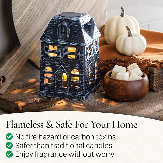 Candle Warmers Etc. Haunted Mansion Canopy Fragrance Warmer – Use - Image 5
