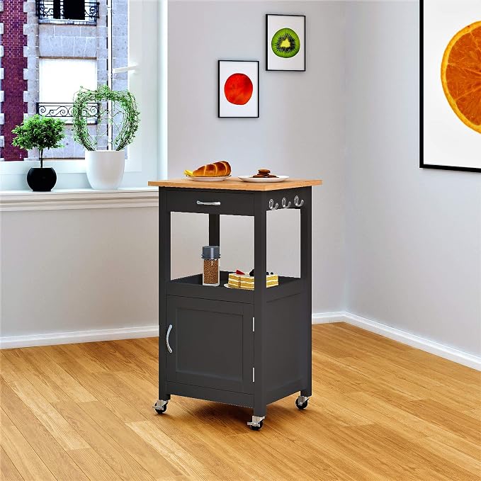 eHemco Kitchen Island Cart on Wheels - Image 2