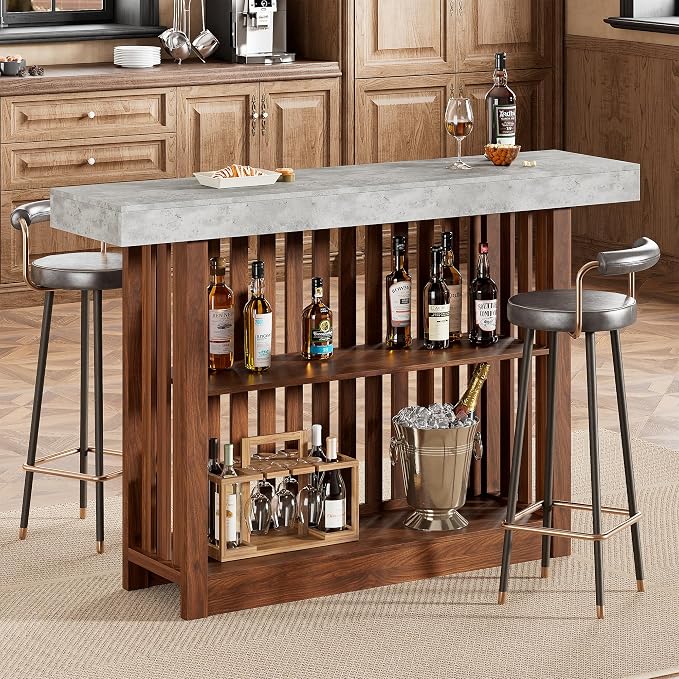 GarveeHome 63" Long Bar Table - Image 3