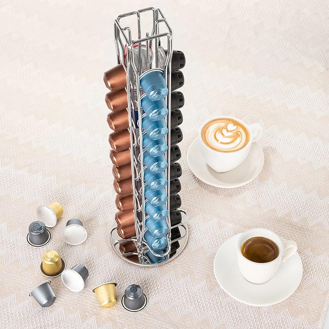 Mixpresso Capsule Spinning Carousel Holder I 360 Degree Rotatable Coffee - Image 4