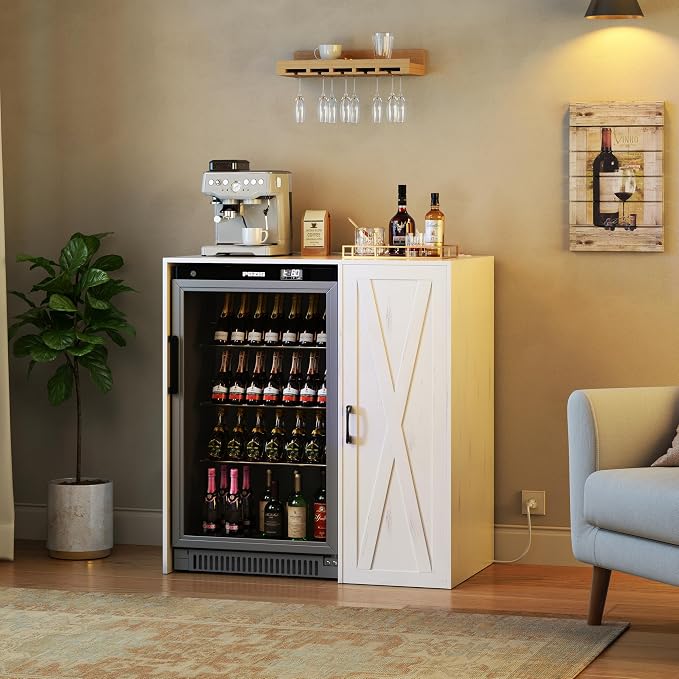 Herture Mini Fridge Cabinet - Image 2