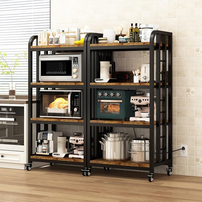 4-Tier Kitchen Bakers Rack - Image 5