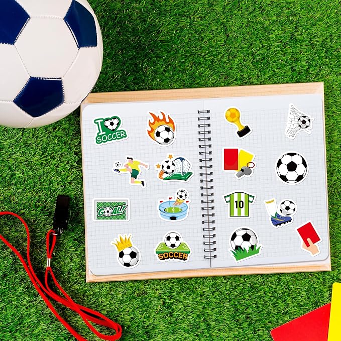 Haooryx Soccer Sport Stickers Rolls - Image 6