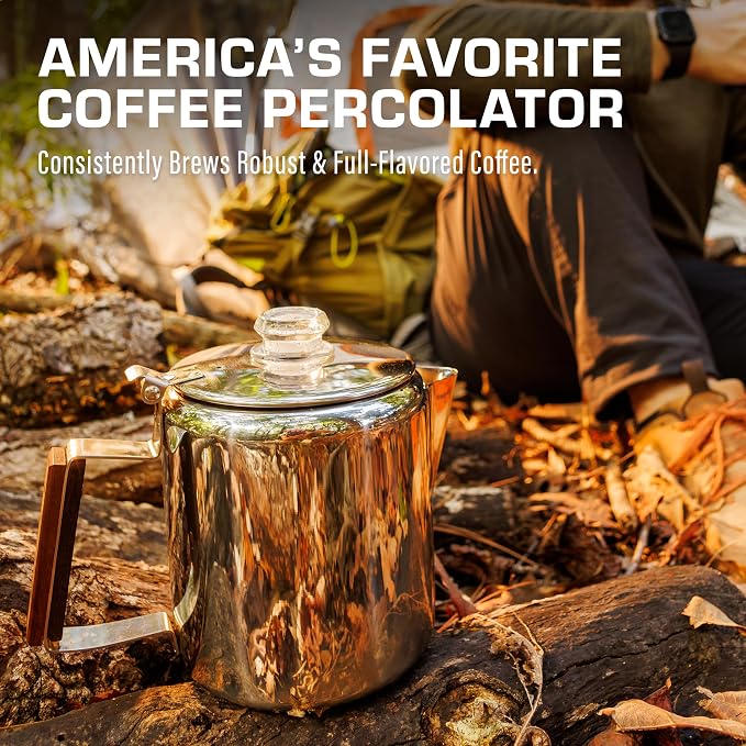 COLETTI Bozeman Percolator Coffee Pot — NO Aluminum or Plastic - Image 5