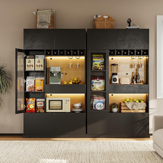 iPormis 69" Tall Kitchen Pantry Storage Cabinet - Image 8