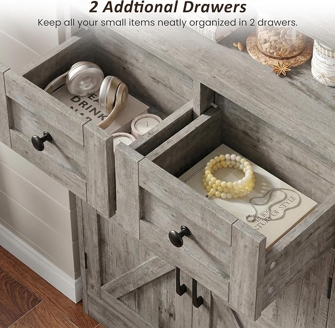 Befrases Farmhouse Storage Cabinet - Image 5