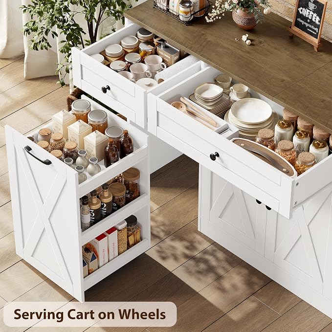 HOSTACK Multifunctional Storage Cabinet - Image 5