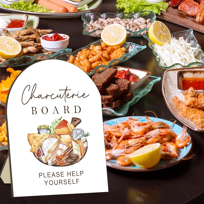 Charcuterie Board Sign, Food Grazing Sign - Image 3