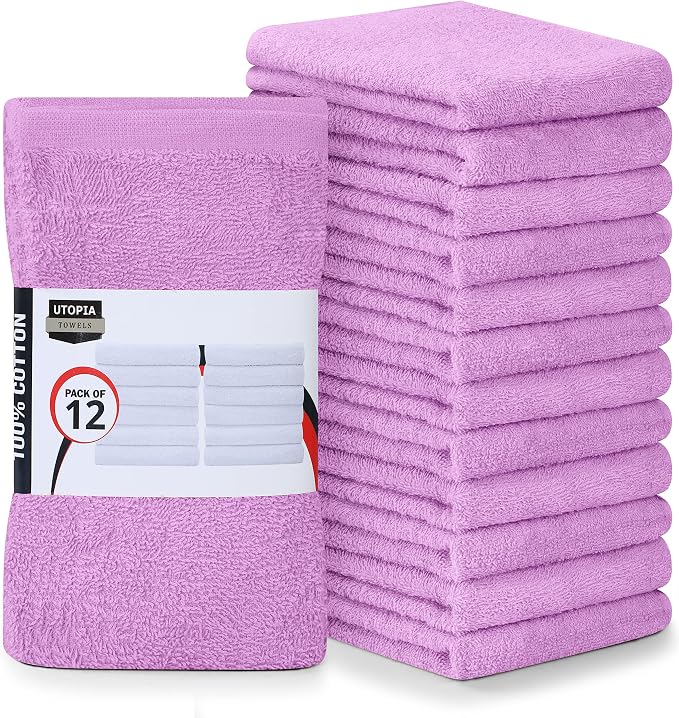 Utopia Towels Kitchen Bar Mops, 16 by 19 Inches, 100% Cotton Super Absorbent by Unknown