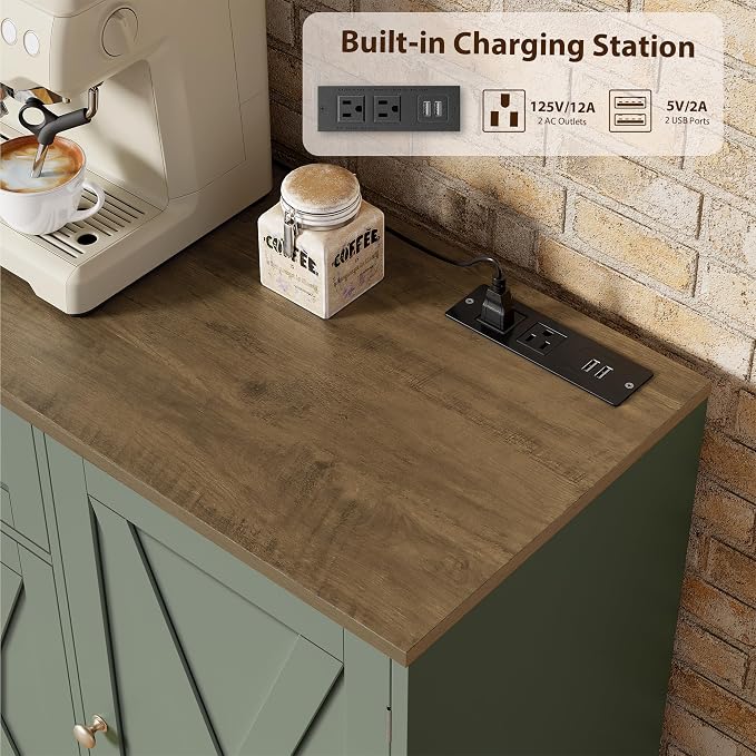 HOSTACK Multifunctional Storage Cabinet - Image 6
