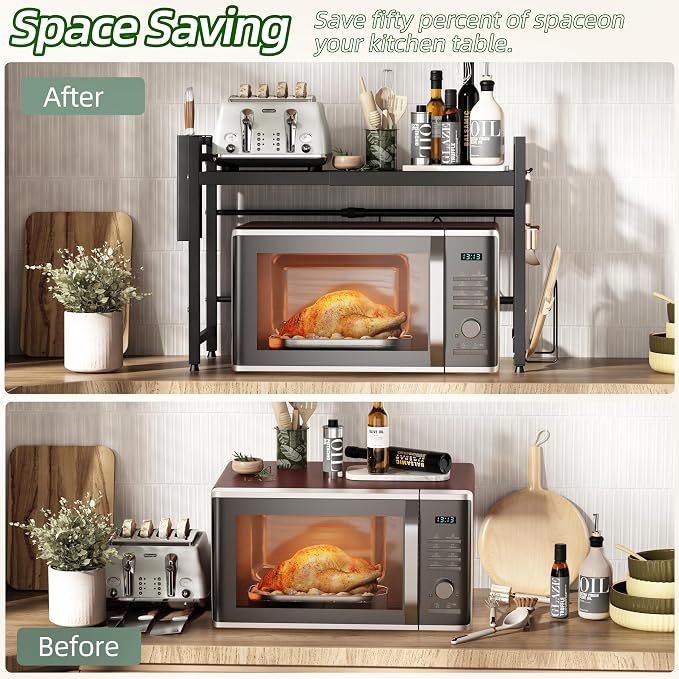 NETEL Expandable Microwave Stand - Image 6