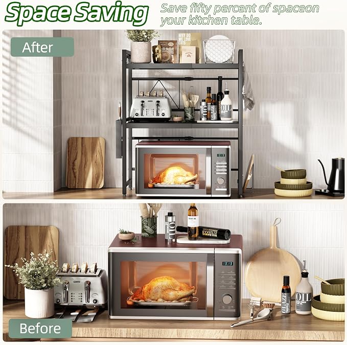 NETEL Expandable Microwave Stand - Image 5