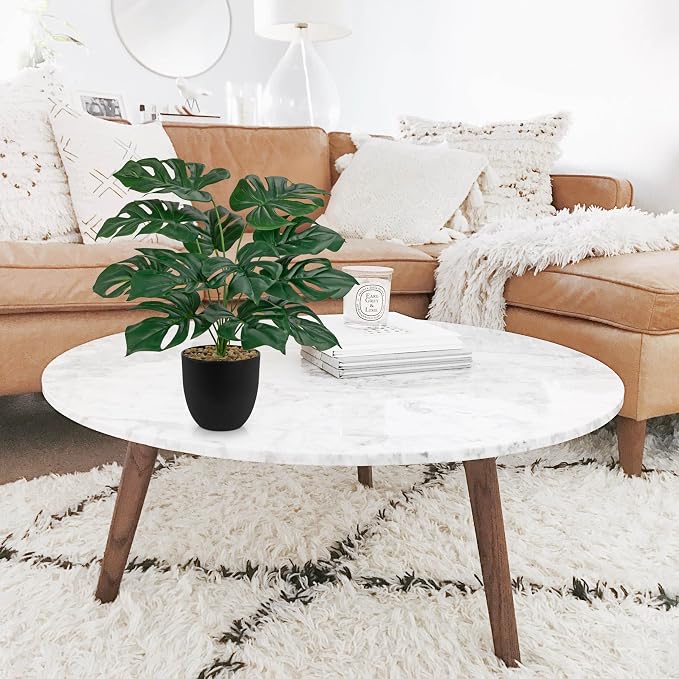 Briful Lush Artificial Monstera Plant - Image 5