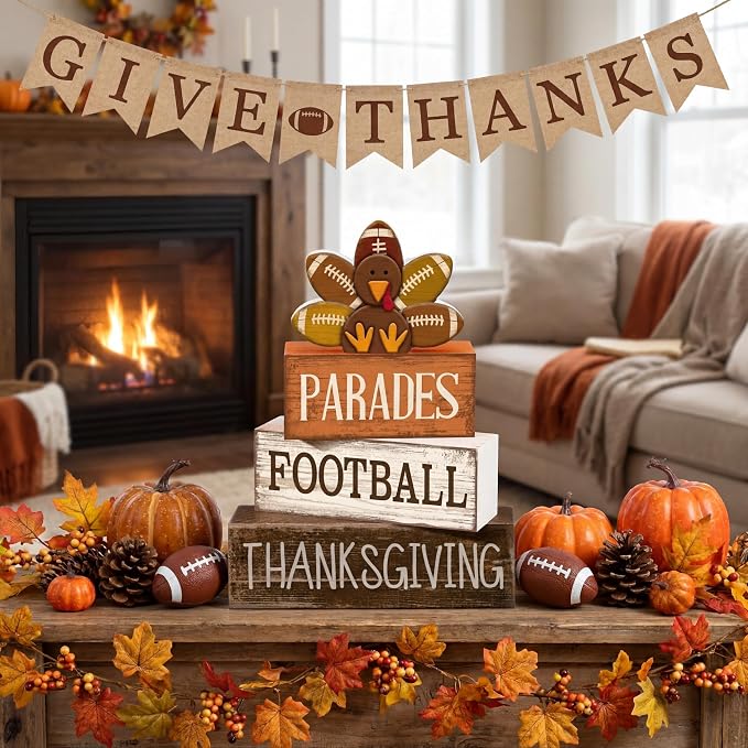 Lineshading 4 Pcs Fall Table Decorations - Image 3