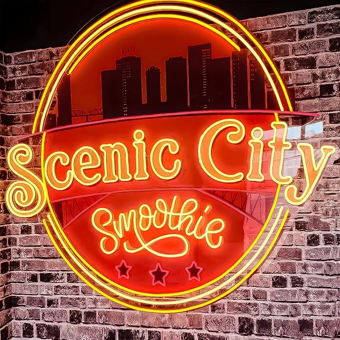CIONAOR Custom Neon Sign, Personalized UV Printed LED Neon Sign LoGo by CIONAOR