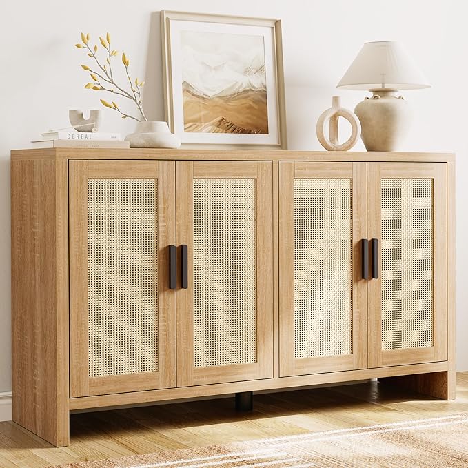 Mericonia Rattan Buffet Cabinet by MERICONIA