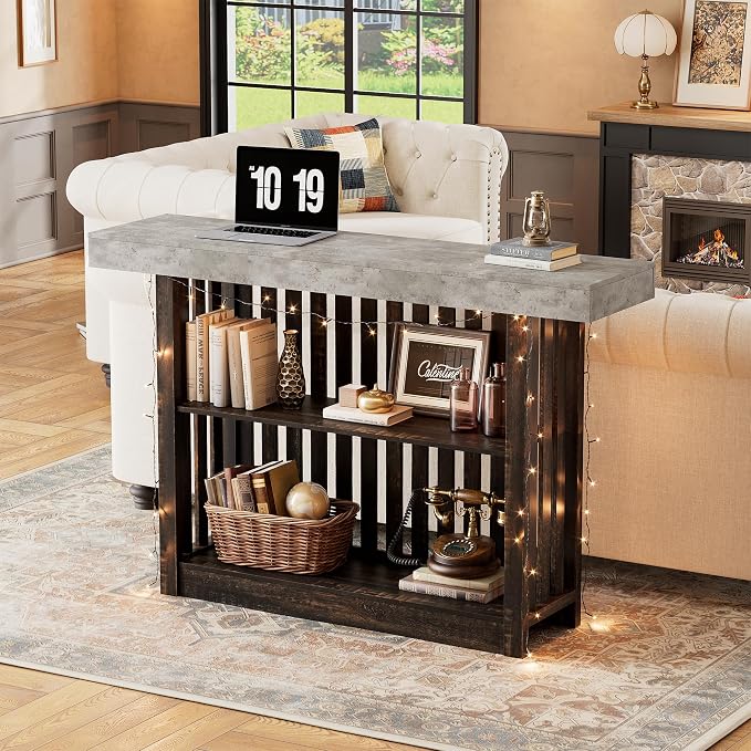 GarveeHome 63" Long Bar Table - Image 3