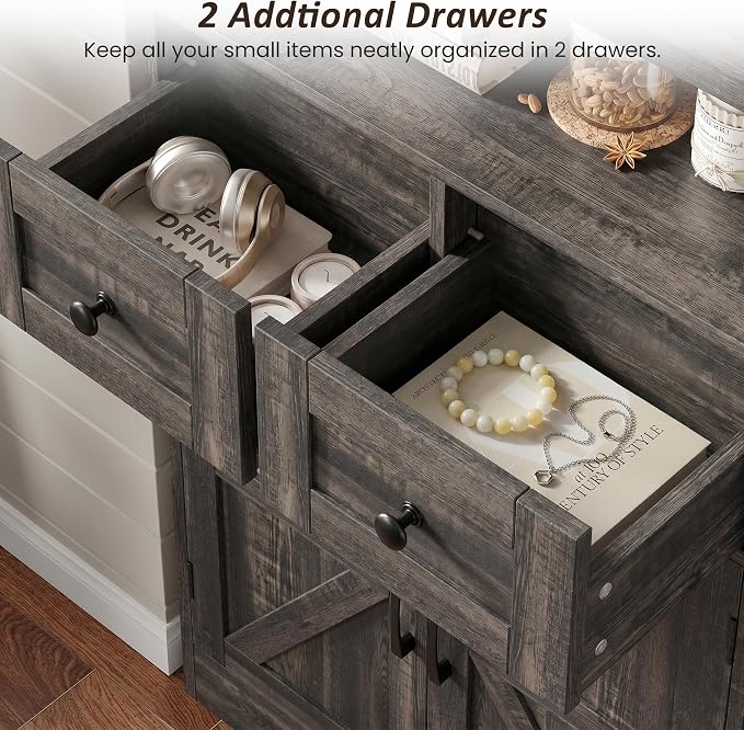 Befrases Farmhouse Storage Cabinet - Image 5