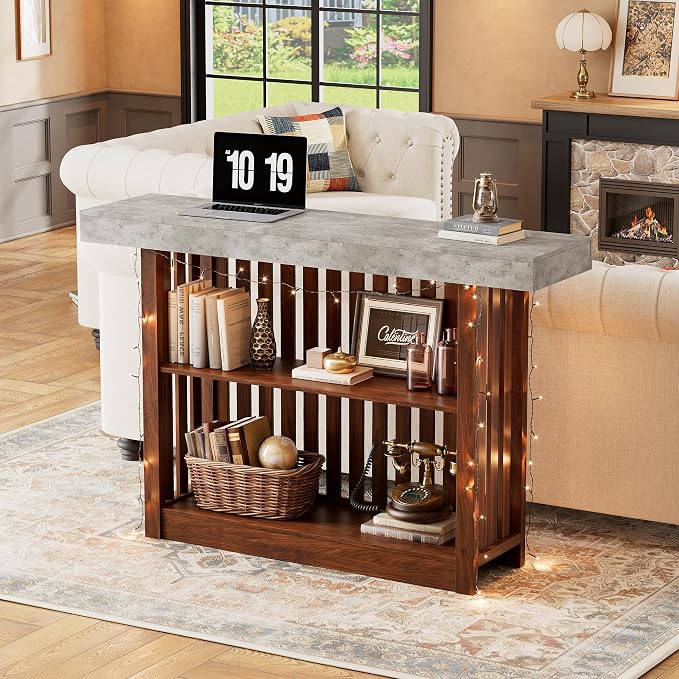 GarveeHome 63" Long Bar Table - Image 5