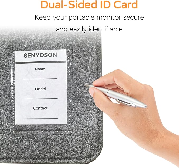 15.6 Inches Portable Monitor Sleeve Case - Image 5