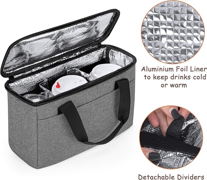 Trunab Reusable 3 Cups Drink Carrier - Image 3