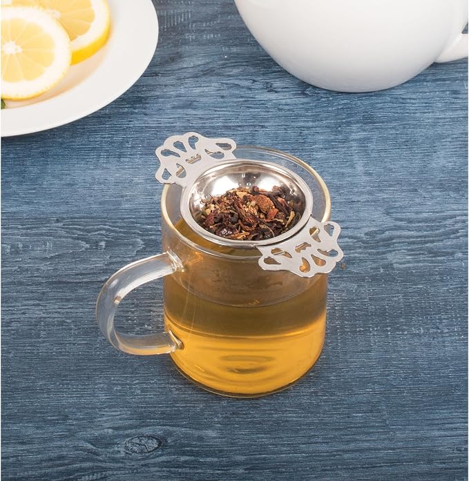 HIC Kitchen Premium Perforated English Tea Strainer - Image 3