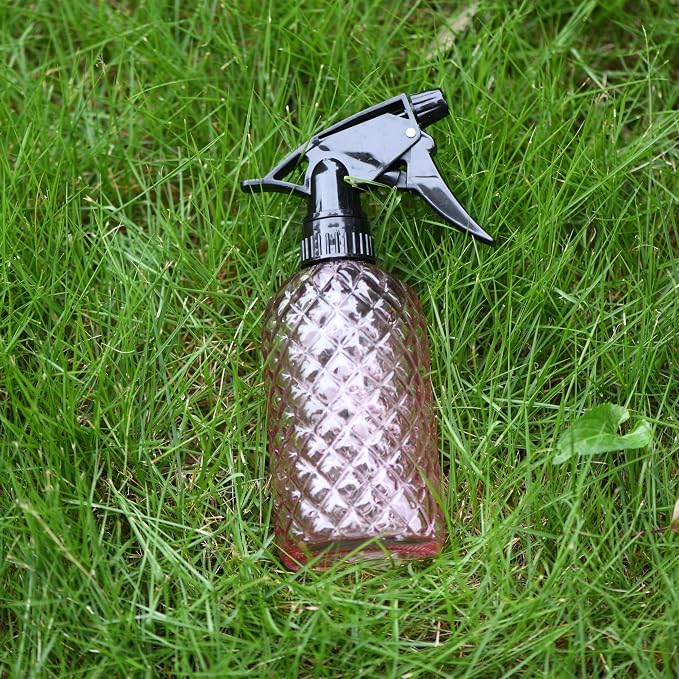 Glass Handheld Spray Bottle - 12oz Refillable Bottle ，Adjustable Nozzle - Image 4