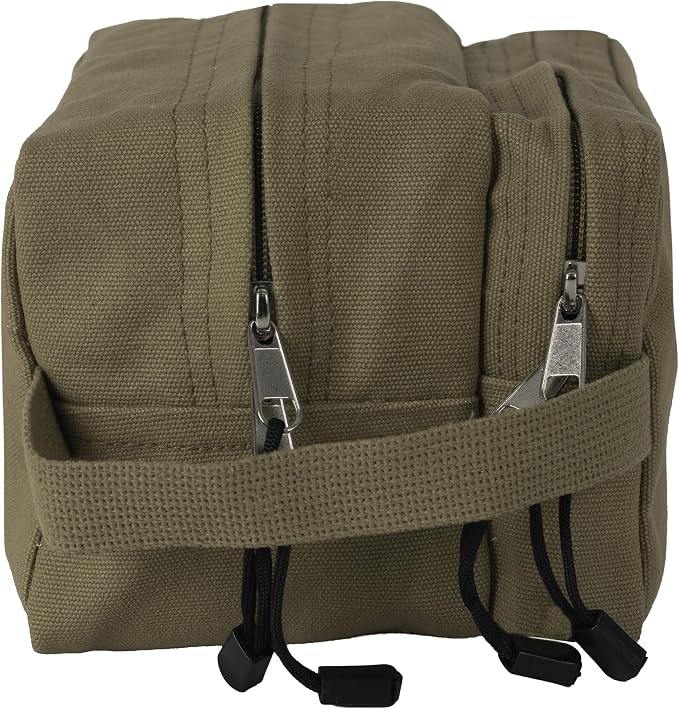 Rothco Canvas Dual Compartment Travel Kit - Image 5
