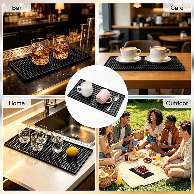 XieNie Bar Mat, Non-Slip Service Spill Mat - Image 8