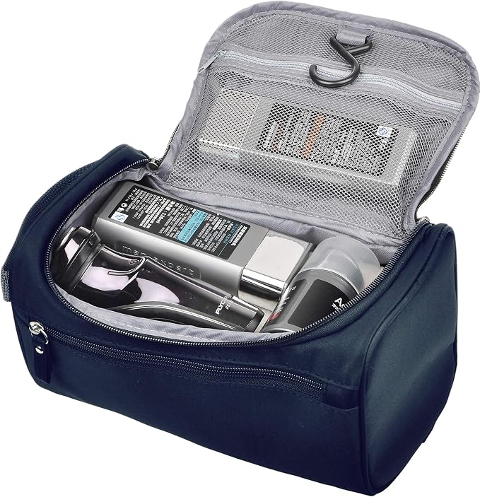 Vercord Mens Toiletry Bag Wash Travel Small Shaving Dop Kit Shower Bathroom - Image 2