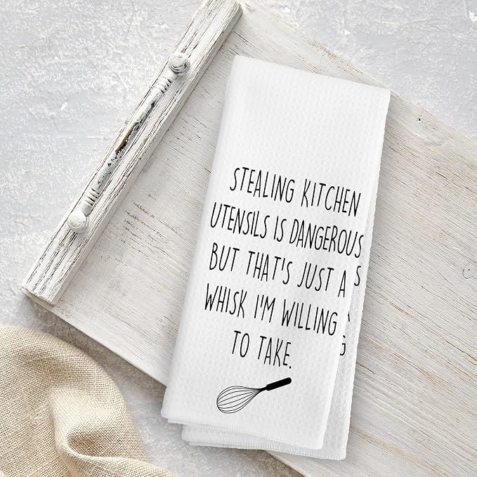 Funny Humorous Kitchen Towels, Humorous Gifts - Image 4