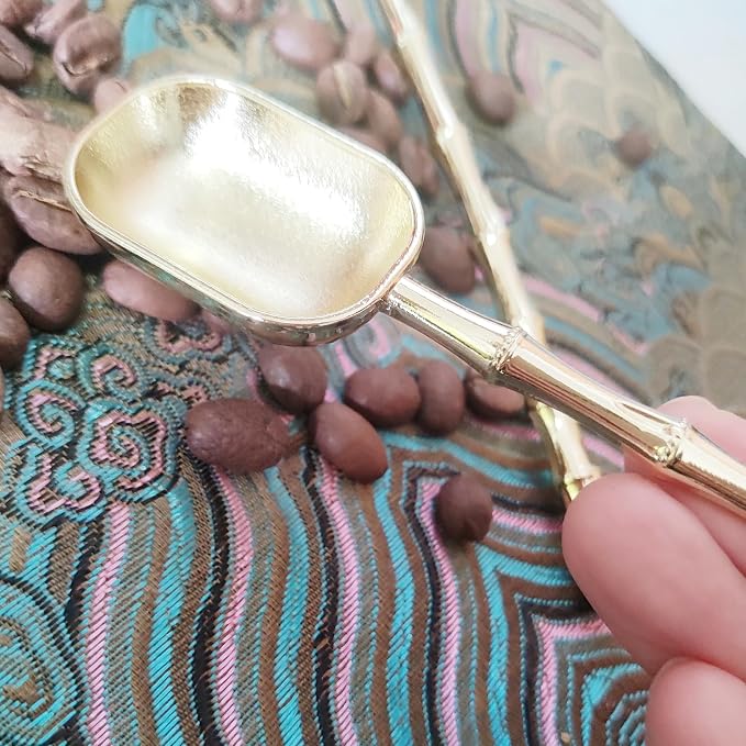 Measuring Spoons 1 Teaspoon Scoops B-Gold Coffee Measuring Scoop Set of 3 - Image 5