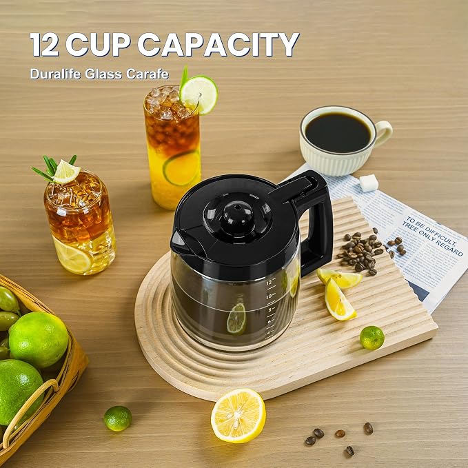 12-Cup Glass Replacement Carafe Compatible - Image 3