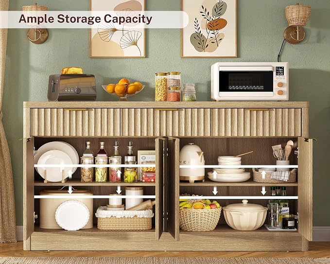 usikey Large Buffet Cabinet - Image 5