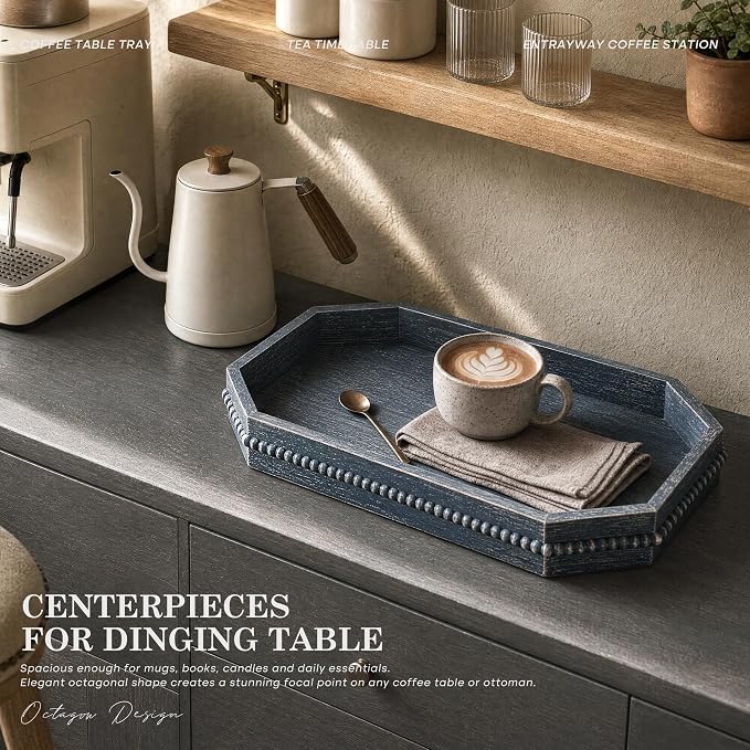 EOSAHR Rustic Decorative Tray - Image 5