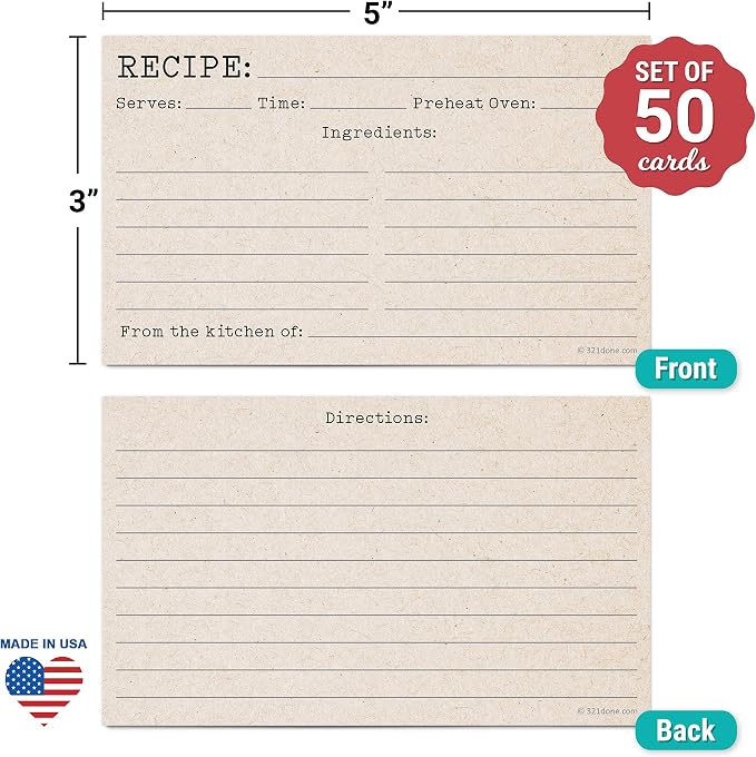 321Done Recipe Cards - Image 2