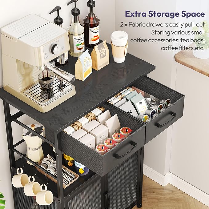 SWTYMIKI Coffee Bar Cabinet - Image 7