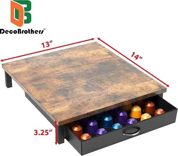 Deco Brothers Wooden Coffee Pod Drawer Compatible - Image 3